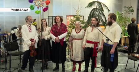 Uchodźcy z Ukrainy obchodzili w Polsce wigilię