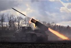 Rosjanie zdziesiątkowani. Wyrzutnie rakiet BM-21 Grad w akcji