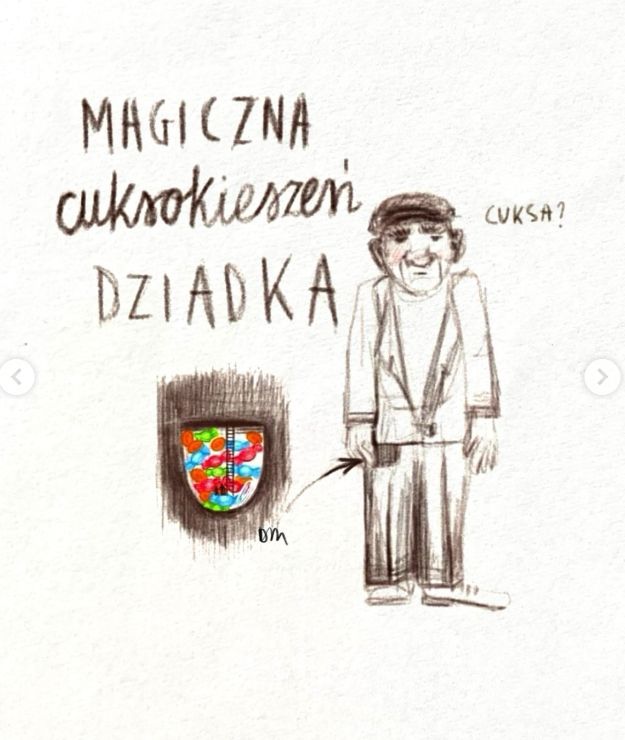 Grafika Matyldy Damięckiej © Instagram