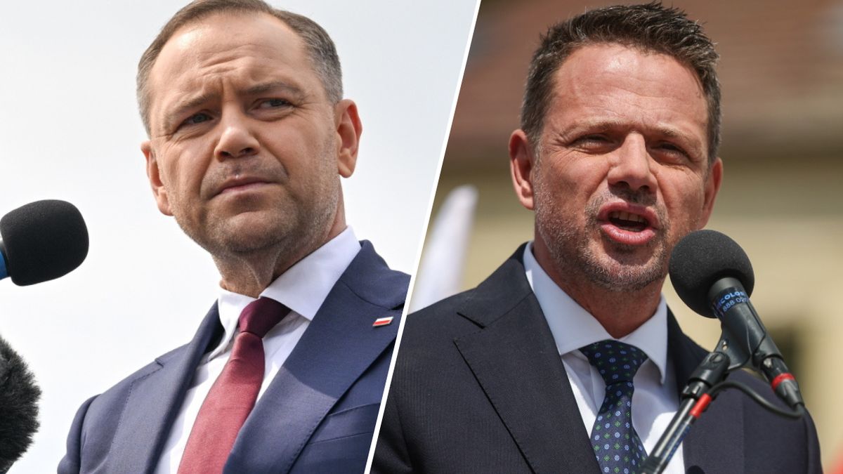 Karol Nawrocki i Rafał Trzaskowski kandydowali w wyborach