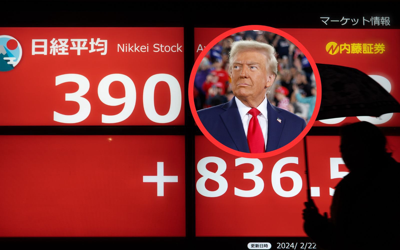 Rynki w Azji reagują. Trump prowadzi w wyścigu po Biały Dom