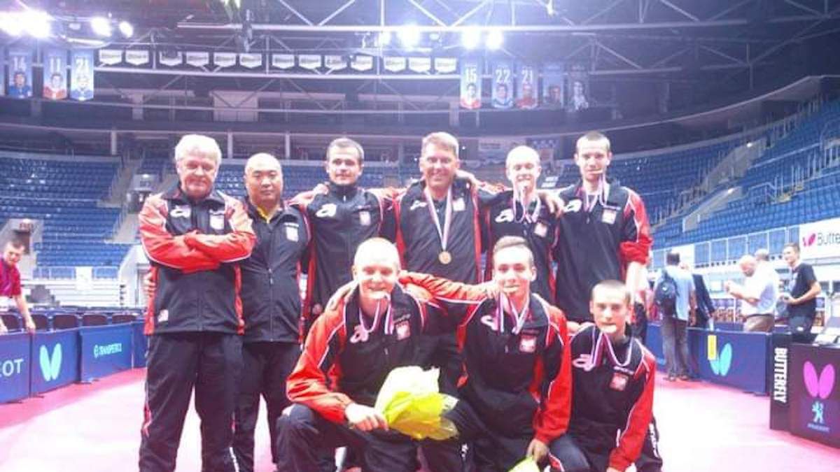 Materiały prasowe / PZTS / Na zdjęciu: polscy tenisiści stołowi