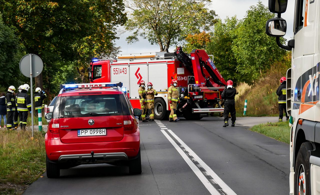 Wypadek na drodze Piła – Szydłowo