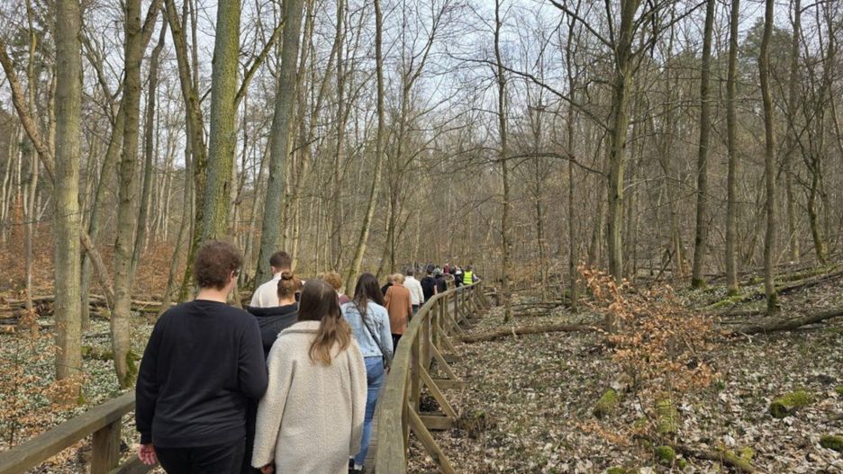 Kilka tysięcy osób przyjechało w weekend do rezerwatu.