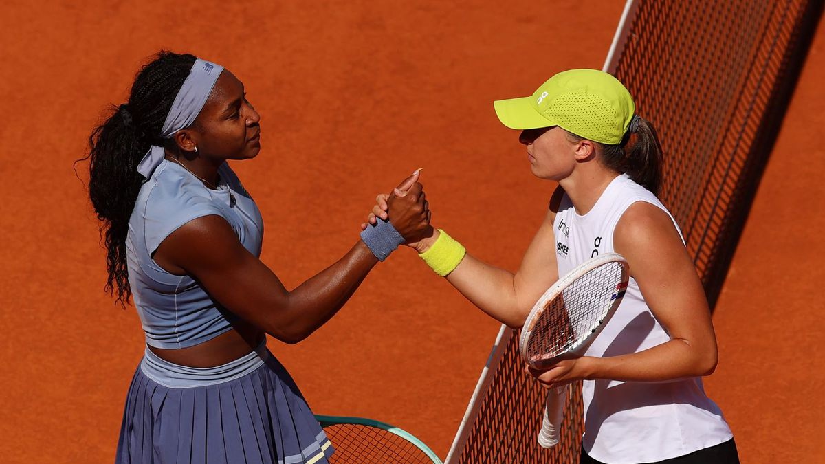 Getty Images / Julian Finney / Na zdjęciu: Coco Gauff, Iga Świątek