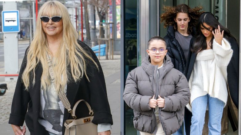 Maryla Rodowicz i Klaudia El Dursi przed studiem "DDTVN"