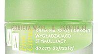 Krem na szyję i dekolt wygładzająco - stymulujący z optycznym reduktorem zmarszczek. Wyjątkowo aktywny krem przeciw starzeniu się skóry, zapewniający optymalny efekt regenerujący, wzmacniający i ujędrniający.Do cery dojrzałej, powyżej 40 roku życia.