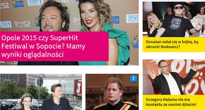 Wirtualna Polska zmienia Nocoty.pl w Gwiazdy.wp.pl - mniej plotek, więcej wideo