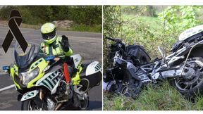 Tragiczna śmierć. Chciał ochronić młodych kolarzy