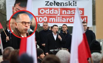 Pikieta Konfederacji. Szczerba: to są zdrajcy