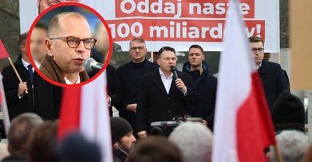 Pikieta Konfederacji. Szczerba: to są zdrajcy