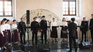 Festiwal Muzyki Dialogu "Mosty Chmielnika". W sobotę zabrzmiała muzyka dawnych religii oraz performans "Synagoga Nocą"