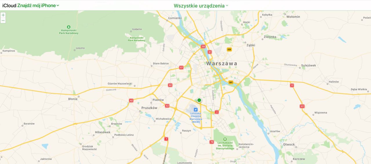 Dzięki iCloud zlokalizujesz telefon z iOS