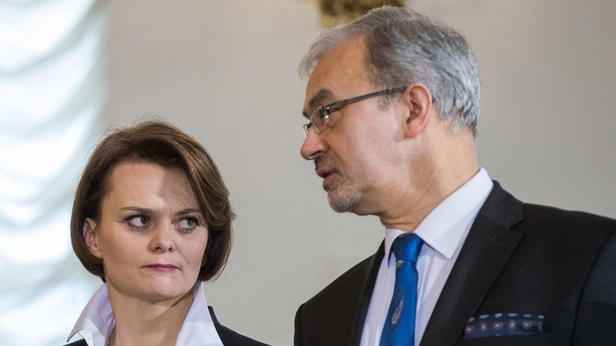 Jadwiga Emilewicz i Jerzy Kwieciński