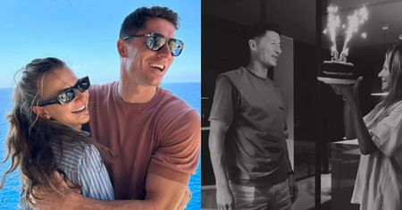 Robert Lewandowski skończył 35 lat. Anna Lewandowska pokazała całuśne nagranie z jubilatem. Słodcy? (WIDEO)