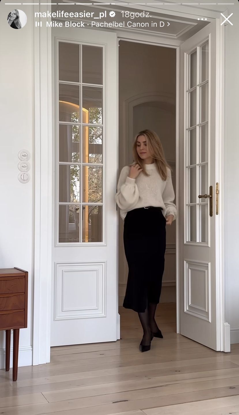 Kasia Tusk w jesiennej stylizacji