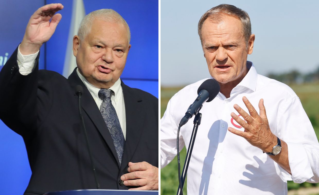 Adam Glapiński o Tusku. Wrócił też do słów o płaskowyżu
