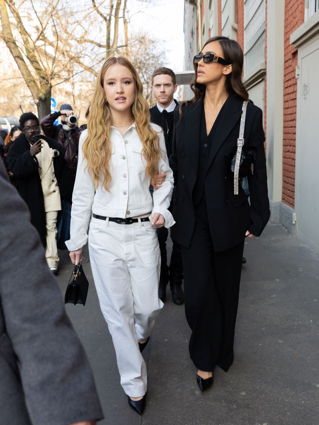 Jessica Alba z 14-letnią córką Haven w Mediolanie