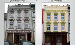 Wyjątkowe kamienice w małym miasteczku na Dolnym Śląsku