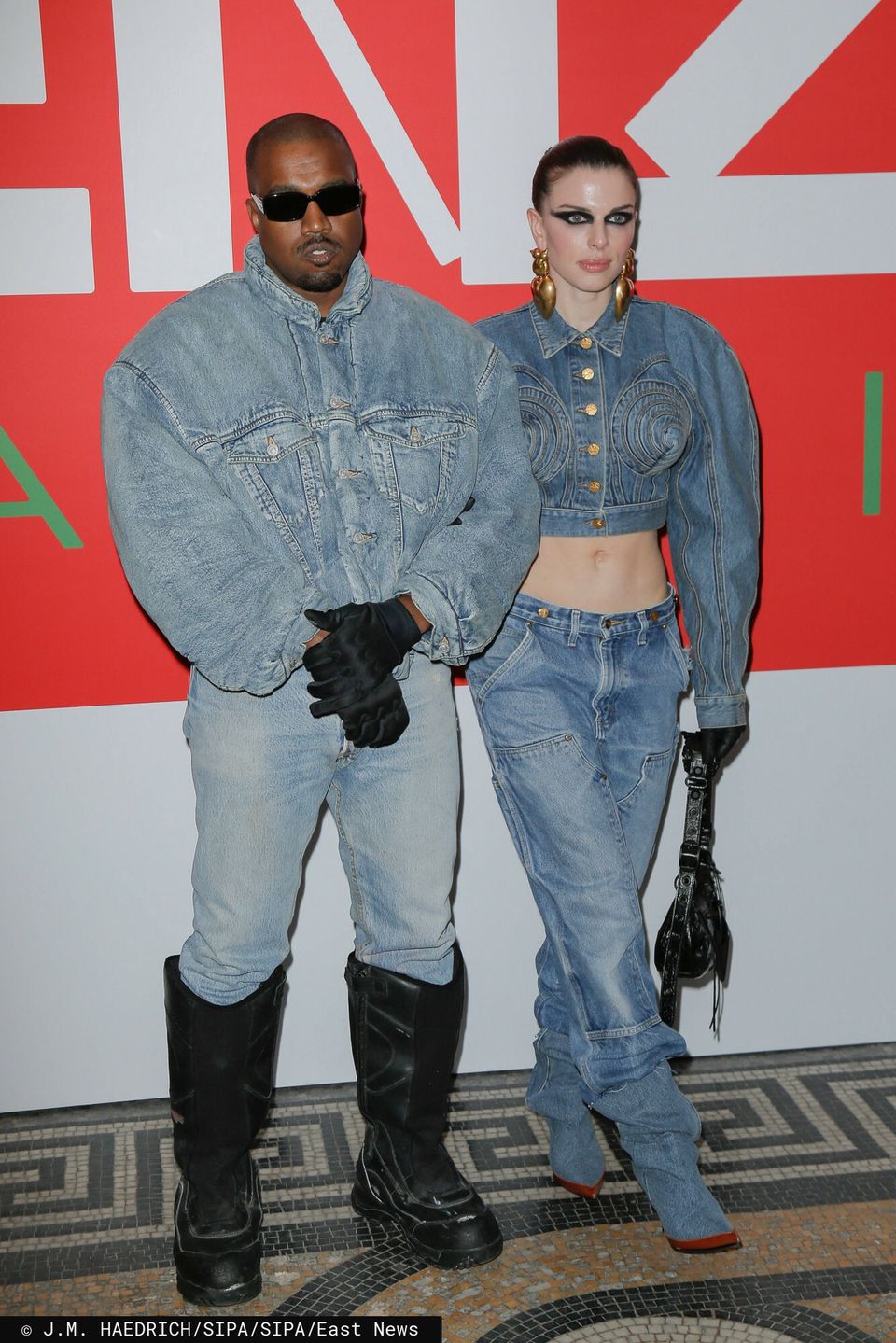 Kanye West zabrał nową sympatię na pokaz do Paryża