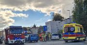 Lublin: Zderzenie dwóch aut na ul. Poniatowskiego. Na miejscu pracują służby, są utrudnienia w ruchu