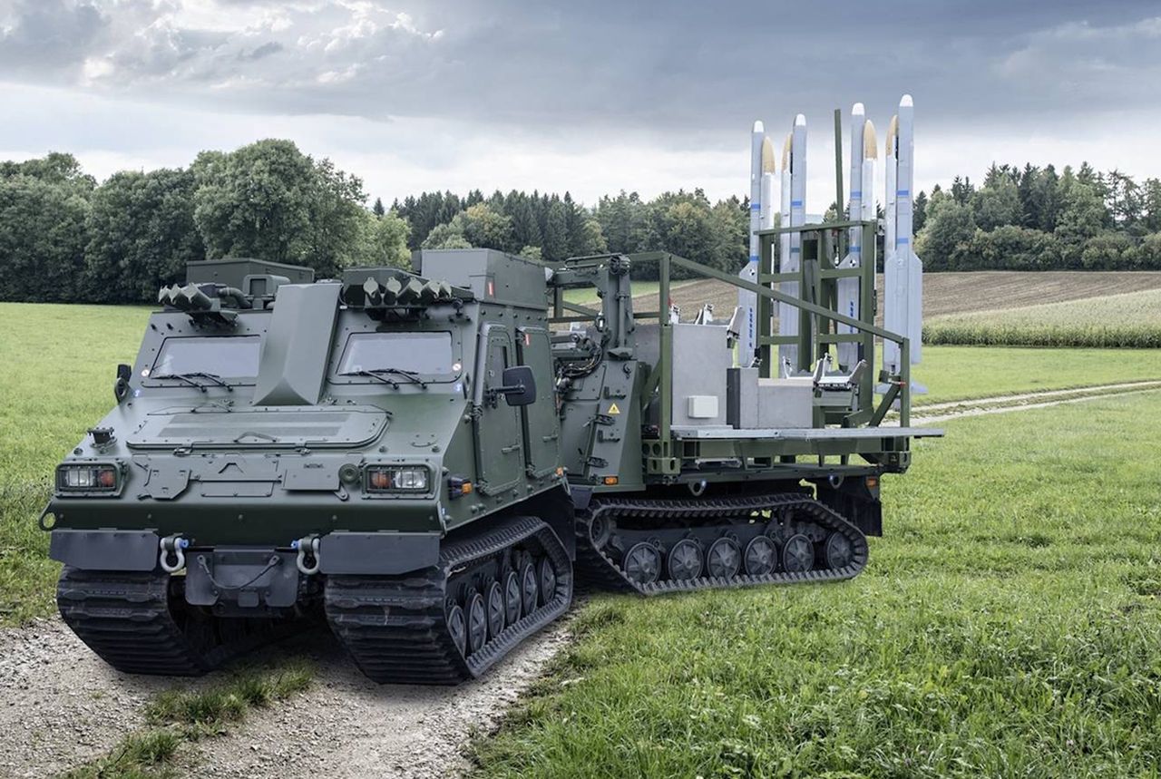 System przeciwlotniczy IRIS-T SLS dla Ukrainy. Niemcy dostarczają nietypową broń