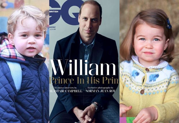 Książę William dla "GQ": "Będę walczył o normalne życie dla moich dzieci"