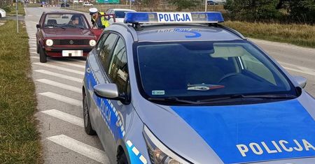 Jechał “pod prąd” na S7.