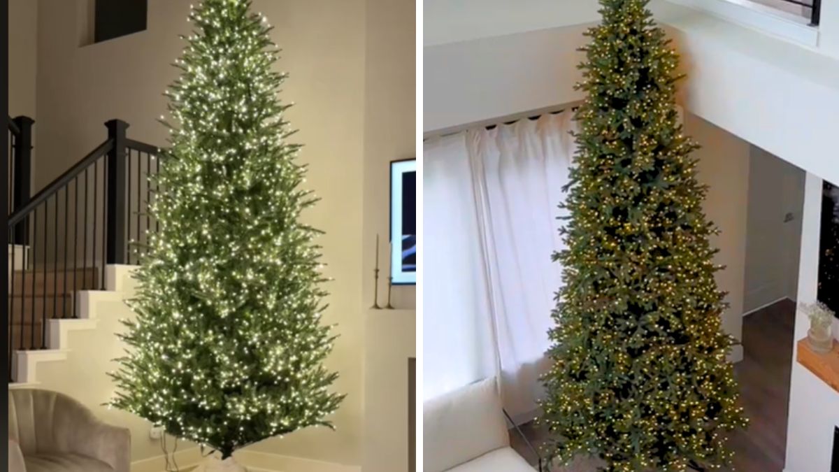 Choinka w nowoczesnym stylu.