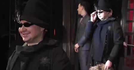 Witkowski z piórem na głowie...
