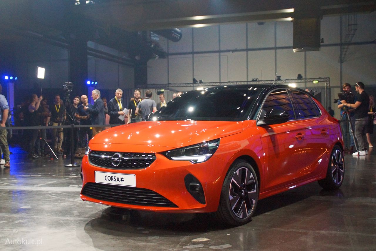 Nowy Opel Corsa debiutuje jako samochód elektryczny. Wersja spalinowa pojawi się później