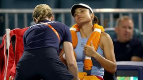 Chwile grozy na korcie. Przerwali mecz, pojawiła się lekarka