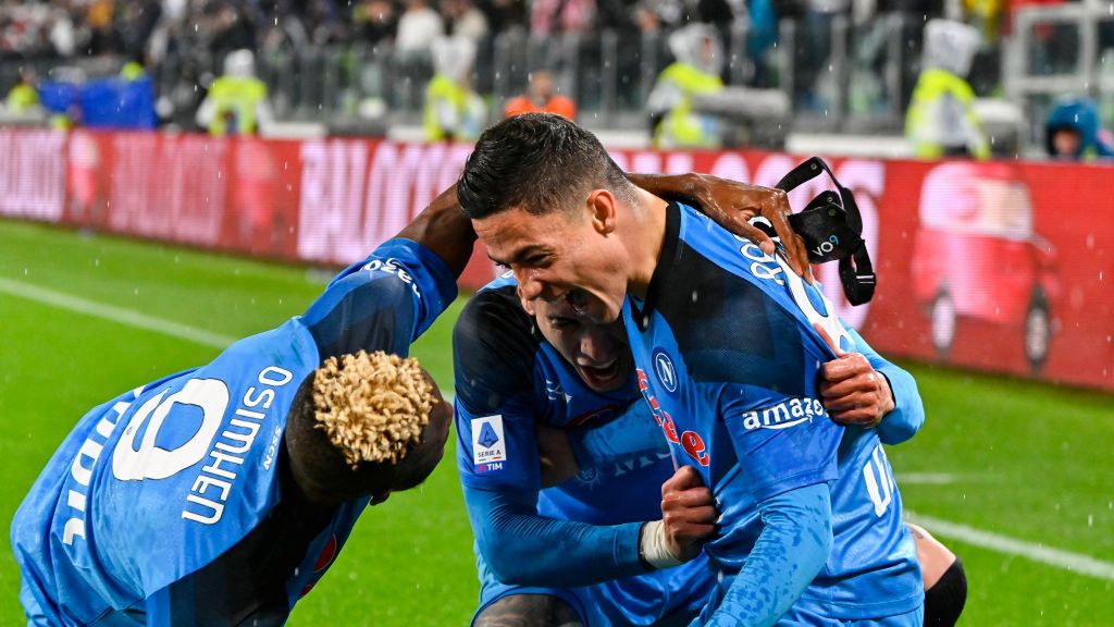 Getty Images / Diego Puletto / Na zdjęciu: radość Giacomo Raspadoriego