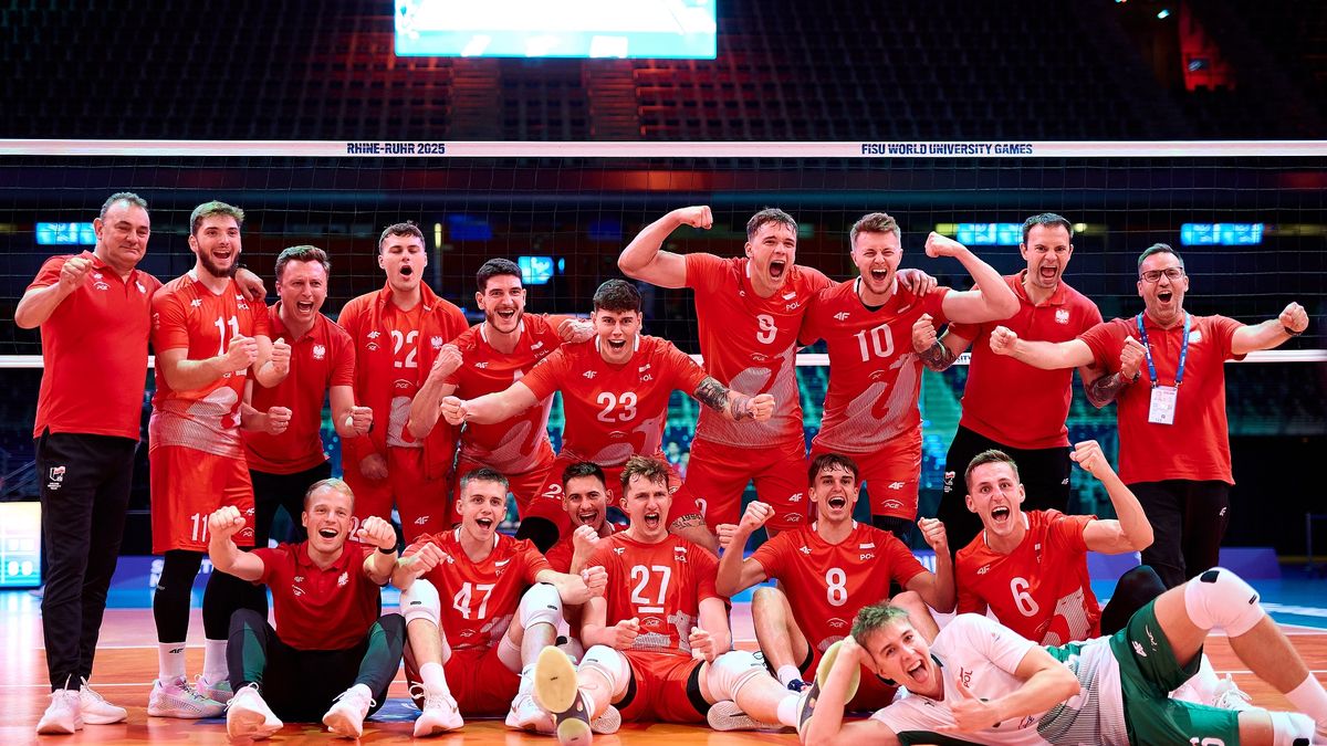 Materiały prasowe / Rafał Oleksiewicz / Na zdjęciu: siatkarze Akademickiej reprezentacji Polski
