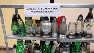 Lublin: Zniczodzielnie na cmentarzu. "Promowanie proekologicznych postaw"