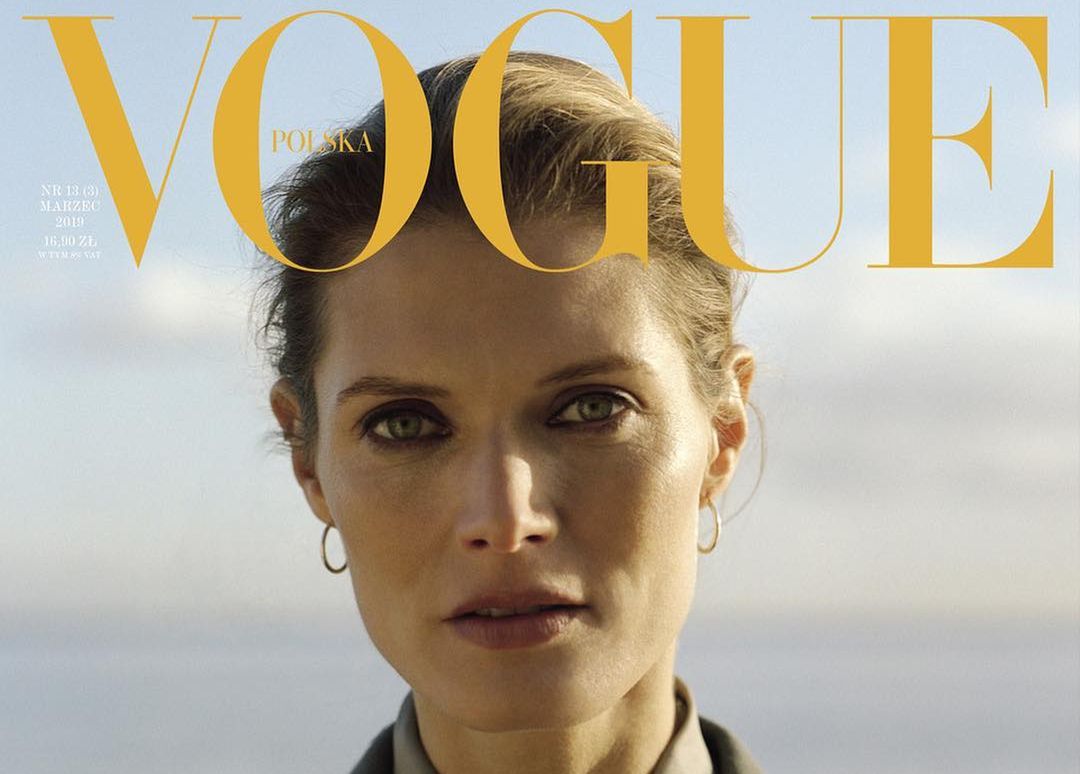Już jest jubileuszowa okładka polskiego "Vogue'a". Pierwsza budziła kontrowersje