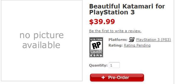 Beautiful Katamari również na PS3?