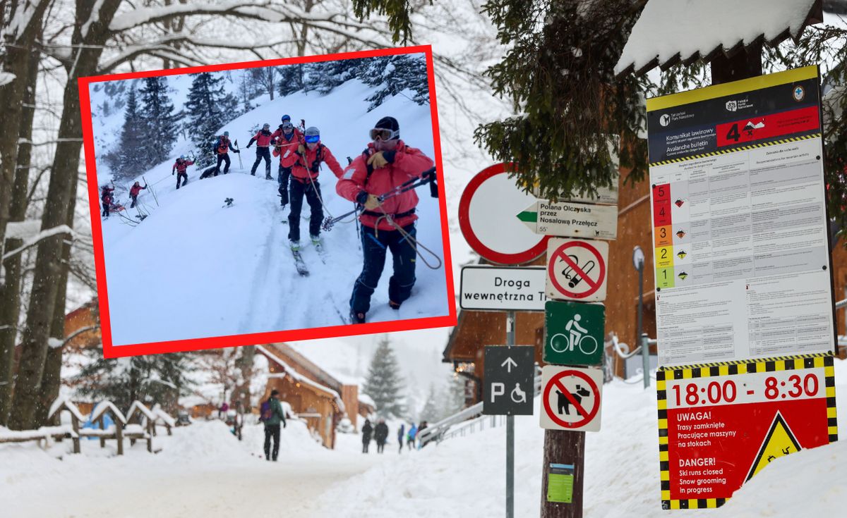 TOPR ostrzega przed jakimkolwiek wyjściem w góry, by uniknąć konieczności działań ratunkowych, jak w sobotę wobec jednego z nieodpowiedzialnych narciarzy.
