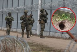 Podkop pod zaporą na granicy. Straż pokazała zdjęcia