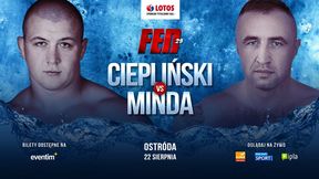 MMA. FEN 29. Kamil Minda - Grzegorz Ciepliński. Wyczerpująca walka na korzyść debiutanta