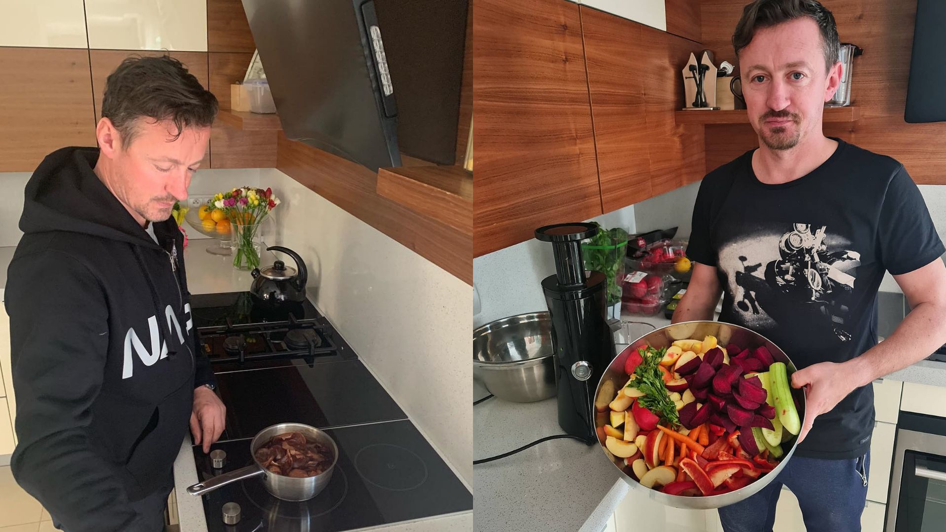 Adam i Izabela Małysz 