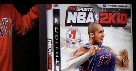 Kobe na okładce NBA 2K10