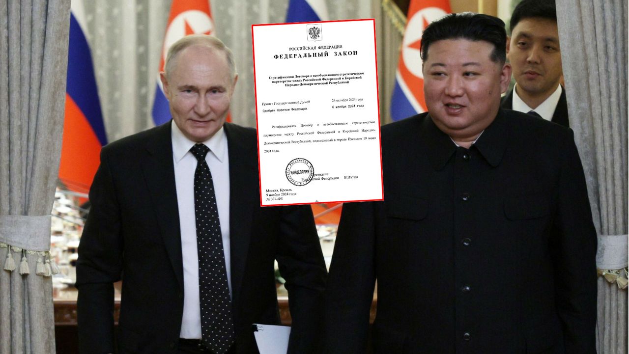 Putin podjął decyzję. Umowa z dyktatorem ratyfikowana
