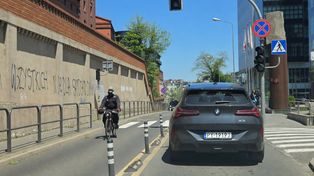 Poznań: Zwężenie przy Starym Browarze korkuje centrum