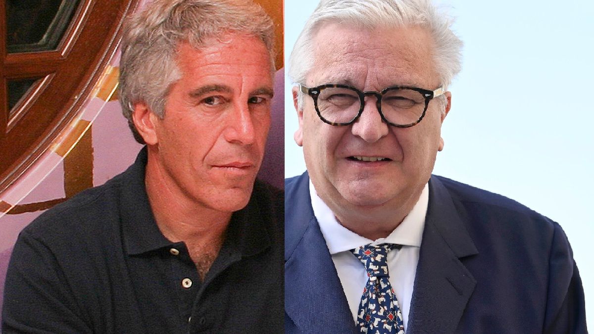 Jeffrey Epstein i książę Wawrzyniec