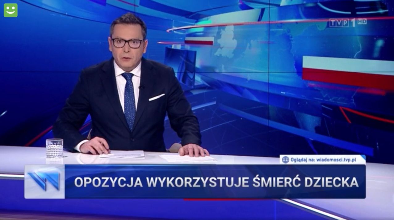 Śmierć syna posłanki PO. Skandaliczny materiał "Wiadomości"