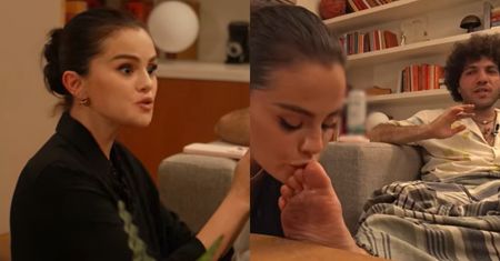 OSTRZEGAMY: Selena Gomez całuje BRUDNE STOPY swojego męża