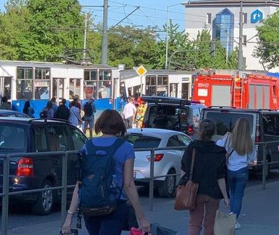 Dramatyczny wypadek w Krakowie. W zderzeniu tramwajów ucierpiało wiele osób