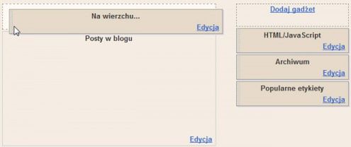 Jak tworzyć posty przyklejone na Bloggerze? 3
