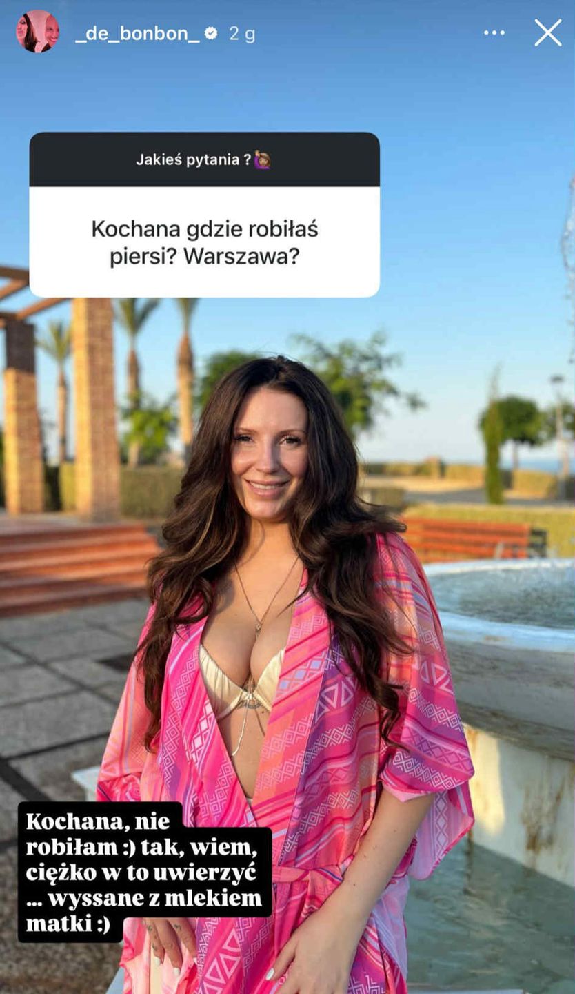 Dominika Serowska powiększyła sobie biust?